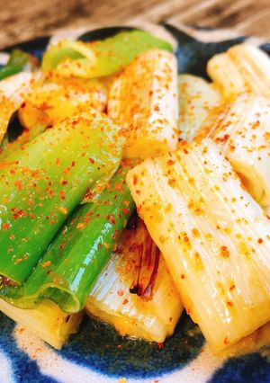 簡単！白ねぎの味噌マヨ焼き♡おつまみに-レシピのメイン写真