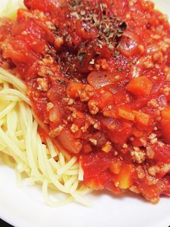 めちゃウマ☆簡単ミートソースパスタ!-レシピのメイン写真