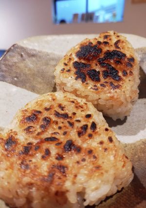ホットサンドメーカーで焼おにぎり*^^*-レシピのメイン写真