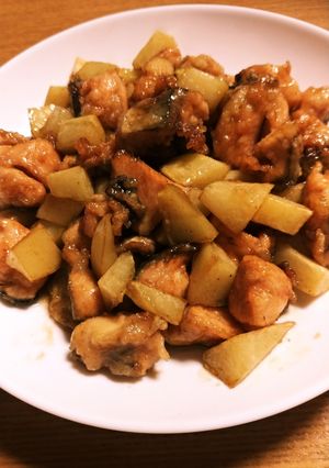 揚げ鱒とじゃが芋のさっぱり煮-レシピのメイン写真