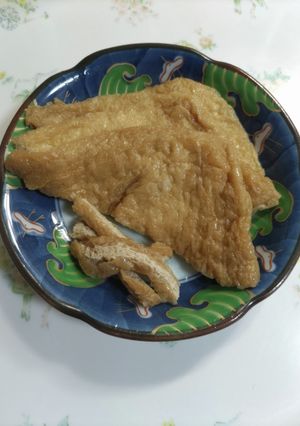 揚げの含め煮、砂糖少なめ-レシピのメイン写真