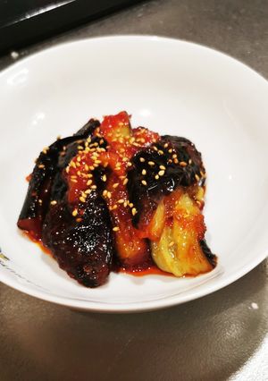 ご飯がすすむ　甘口ヤンニョムなす-レシピのメイン写真