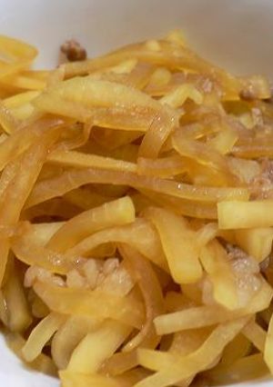 向田邦子の手料理から大根と牛肉のうま煮-レシピのメイン写真