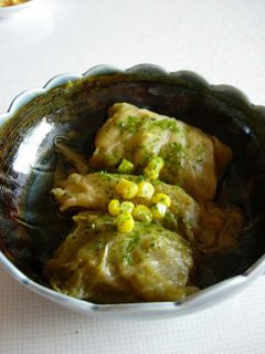 しゅうゆラーメンスープ味ロールキャベツ☆-レシピのメイン写真
