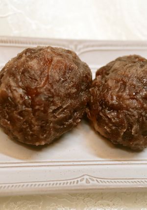 豆腐と米粉でおもち風!簡単おはぎ-レシピのメイン写真