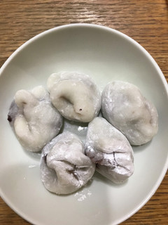 へたくそパパ→高校男子 ぶどう大福-レシピのメイン写真