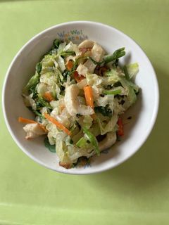 【保育園給食】クレソンのごま和え-レシピのメイン写真