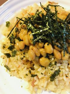 毎日の納豆●たきこみごはんで納豆丼-レシピのメイン写真