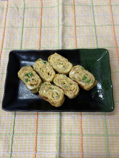 生姜とネギ入り卵焼き-レシピのメイン写真