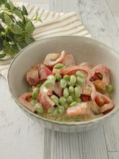 トマトと枝豆のスパイシーマヨサラダ-レシピのメイン写真