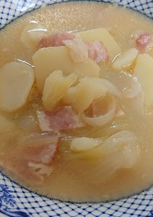 じゃがいもとベーコンの煮込み-レシピのメイン写真