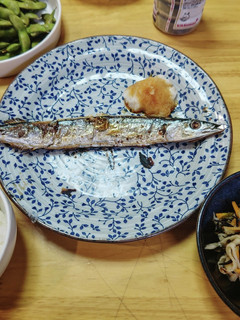 秋の味覚 秋刀魚の塩焼き-レシピのメイン写真