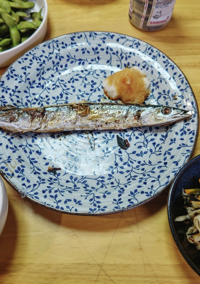 秋の味覚　秋刀魚の塩焼き-レシピのメイン写真