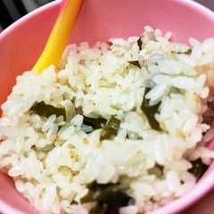 รูปของ わかめごはん