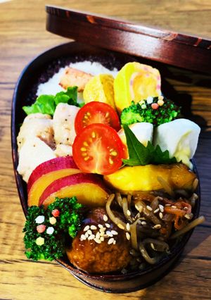 豚トロ焼き弁当♡-レシピのメイン写真
