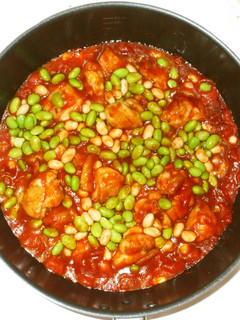 鶏肉と大豆のトマト煮♪むくみ下痢しやすい-レシピのメイン写真