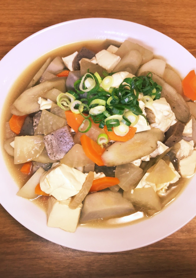 懐かしのけんちん汁-レシピのメイン写真