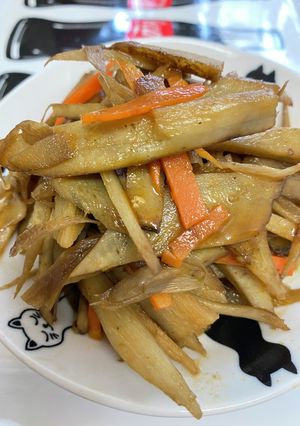 きんぴらゴボウのトマトケチャップ味-レシピのメイン写真