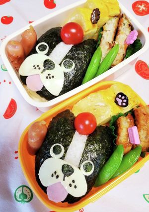 キャラ弁☆愛しのフレンチブルドッグ☆-レシピのメイン写真