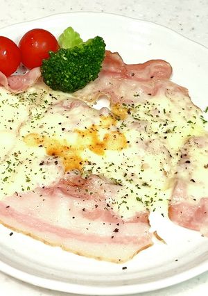 簡単☆２分で完成☆ベーコンチーズ焼き-レシピのメイン写真