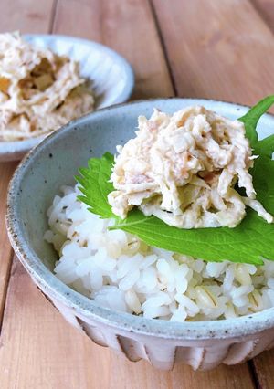 ごはんに合う！切干大根の梅ツナマヨ-レシピのメイン写真