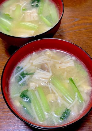 思い出の味、具沢山味噌汁-レシピのメイン写真