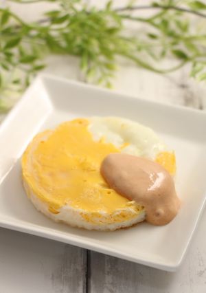 簡単！バーガー用目玉焼き　型作りから-レシピのメイン写真