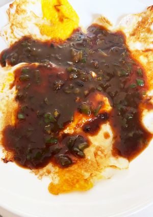 味噌ダレの目玉焼き（大酱焖蛋）-レシピのメイン写真