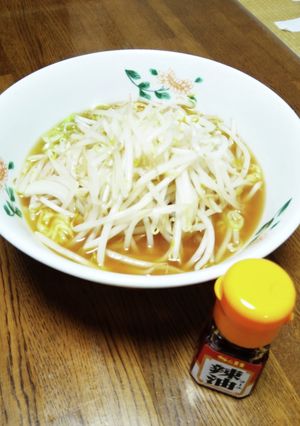 シャキシャキもやしの味噌ラーメン-レシピのメイン写真