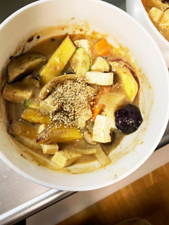 肉無ピリ辛豆乳素麺味春雨炒め煮-レシピのメイン写真