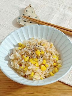 とうもろこしとツナの炊き込みご飯-レシピのメイン写真