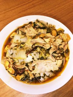 高菜はくさい豚バラのピリ辛蒸し煮-レシピのメイン写真