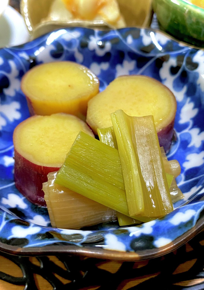 もう一品！長ネギとさつまいも煮物　簡単-レシピのメイン写真