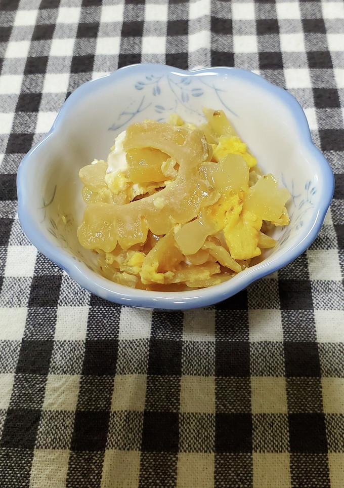 白にがうりの油炒め-レシピのメイン写真