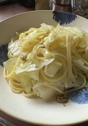 大人のキャベツの柚子胡椒パスタ-レシピのメイン写真