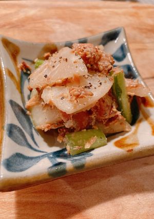 簡単!かぶの鯖缶あえ＊もう一品♪健康小鉢-レシピのメイン写真