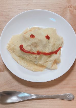 オートミールオムライス-レシピのメイン写真