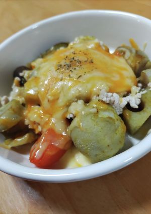 筑前のカレーチーズ焼き-レシピのメイン写真