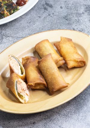 鮭としそとチーズの春巻き-レシピのメイン写真