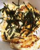 妄想料理　まるで山芋焼き　豆腐納豆焼き