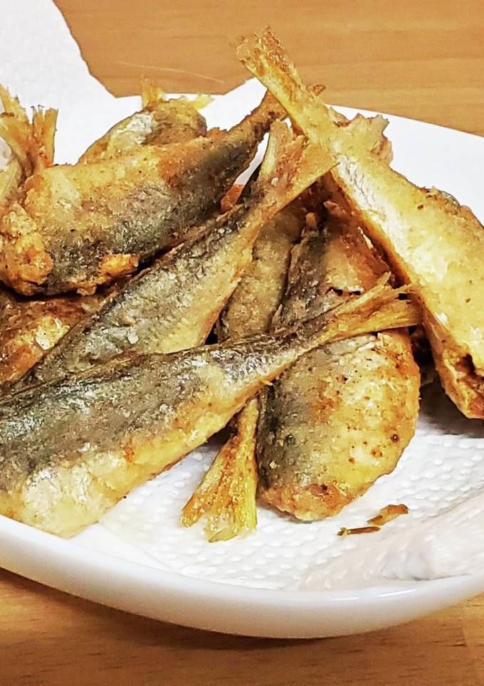 豆アジの唐揚げ-レシピのメイン写真