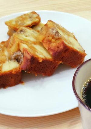 キャラメルバナナパウンド-レシピのメイン写真