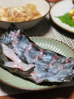 鯛の昆布締め-レシピのメイン写真