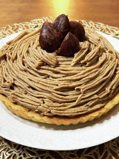 米粉モンブランタルト グルテンフリー-レシピのメイン写真