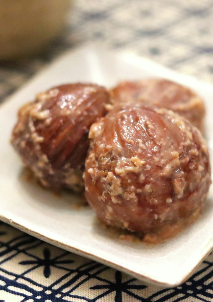 忙しくても作りたい☆砂糖なし栗の渋皮煮-レシピのメイン写真