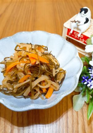 切り干し大根と刻み昆布の煮物-レシピのメイン写真