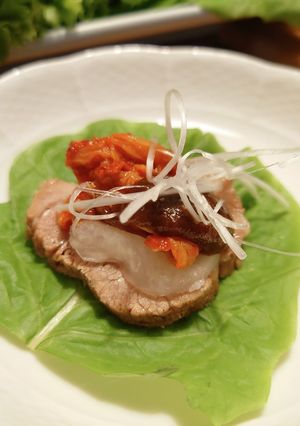 べったら漬と蒸し豚 ポッサム-レシピのメイン写真