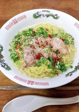 鶏塩ネギラーメン-レシピのメイン写真
