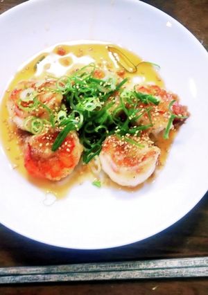 海老の胡麻油炒め-レシピのメイン写真