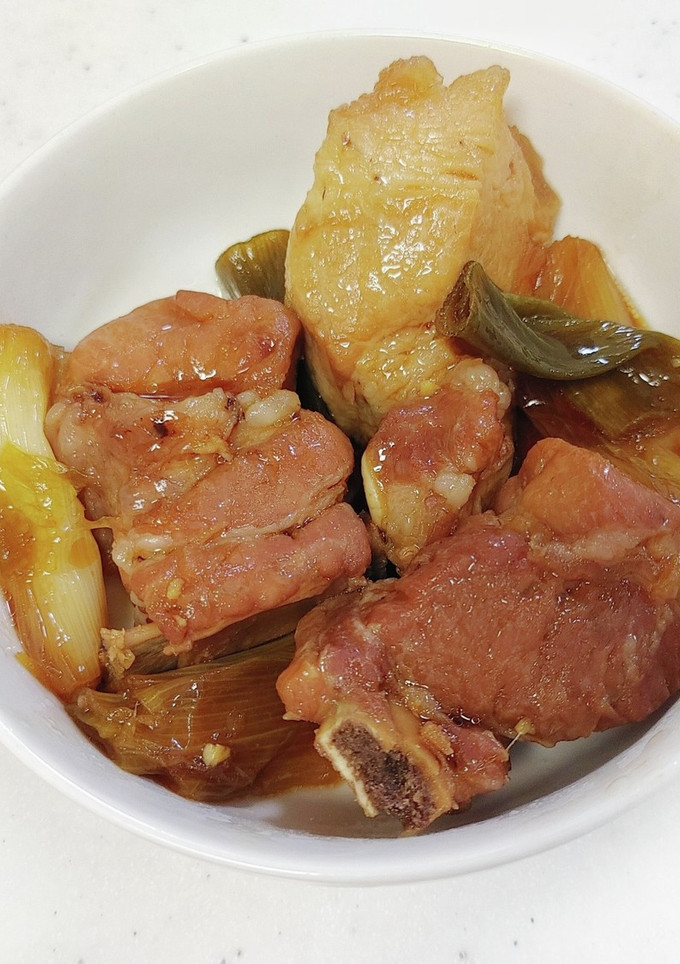すき焼きめんつゆ☆炊飯器豚角煮-レシピのメイン写真